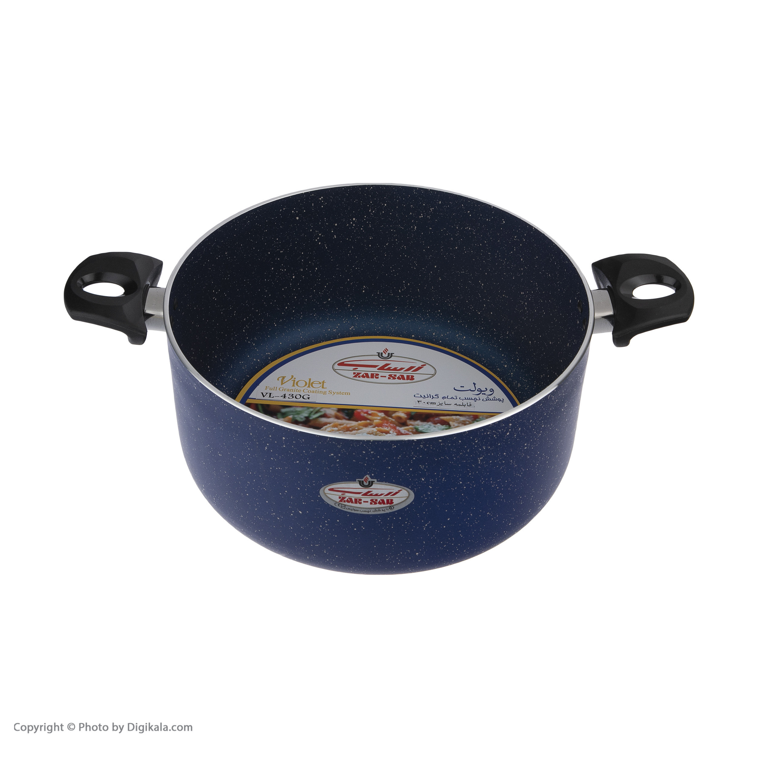 قابلمه زرساب مدل ویولت سایز 30 قابلمه زرساب مدل ویولت سایز 30