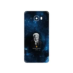 MAHOOT Morgan Freeman Cover Sticker for Samsung Galaxy C7