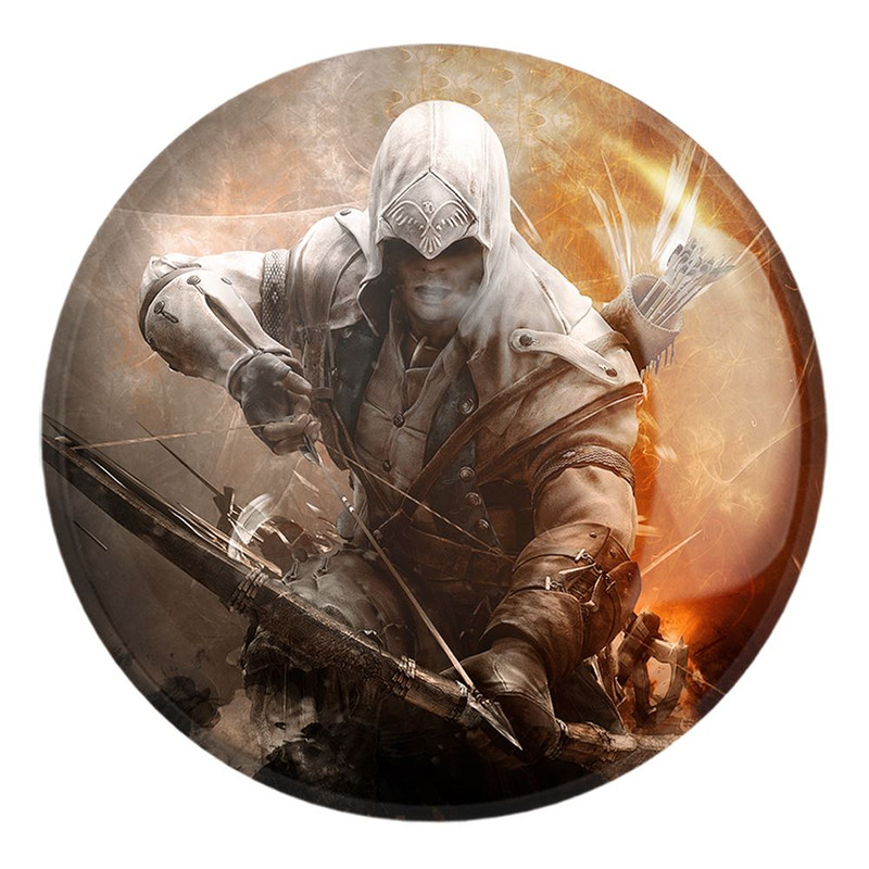 پیکسل خندالو طرح بازی اساسینز کرید Assassins Creed کد 27921 مدل بزرگ
