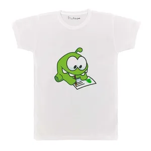 تی شرت بچگانه پرمانه طرح om nom کد pmt.2657