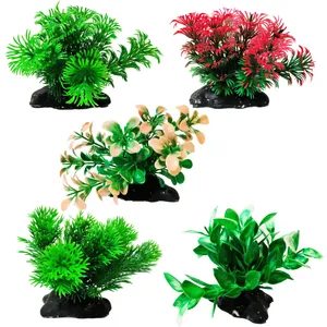 گیاه تزیینی آکواریوم کد VB07 مجموعه 5 عددی