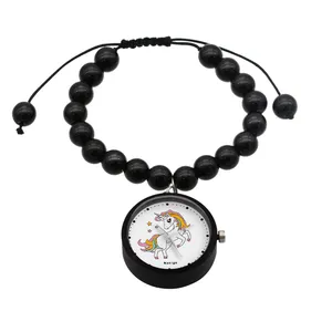 ساعت مچی عقربه ای ناکسیگو مدل اسب تک شاخ کد BF12757