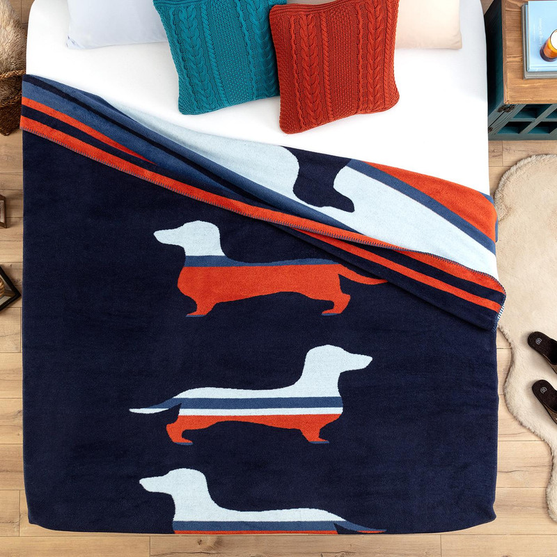پتو مادام کوکو مدل Musette تک نفره سایز 200×150 سانتی متر