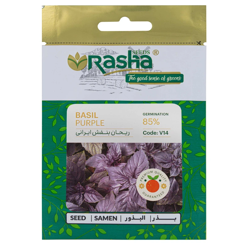 بذر ریحان بنفش ایرانی راشا مدل V14-14