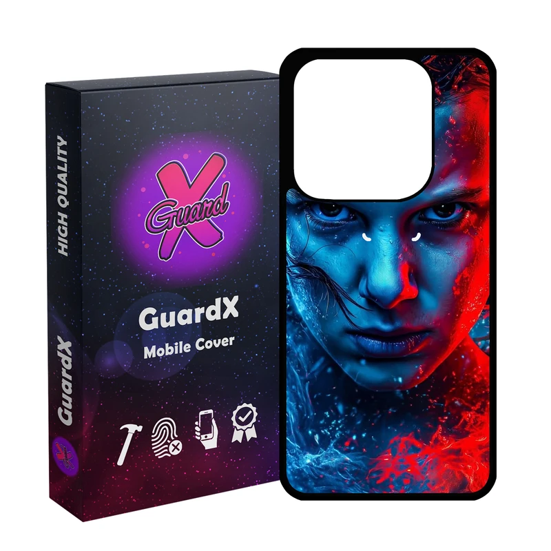 کاور گارد ایکس طرح Stranger Things مدل 10932 مناسب برای گوشی موبایل شیائومی Redmi Note 14 4G
