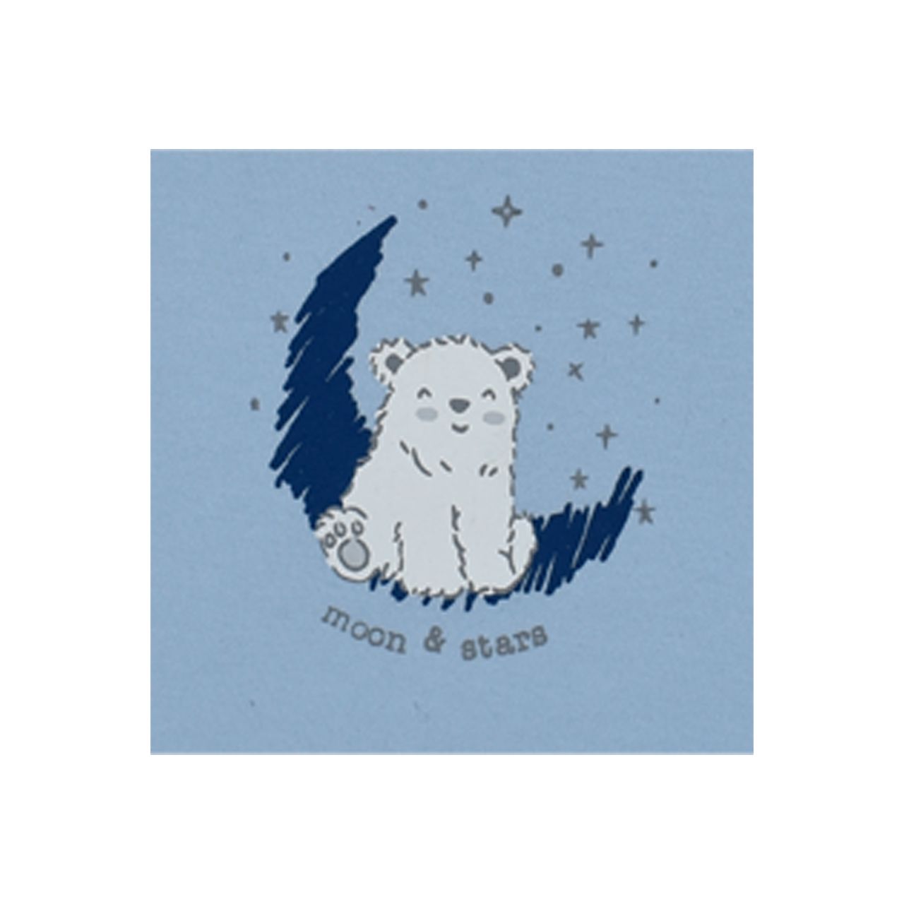 تی شرت آستین کوتاه نوزادی بی بی وان مدل خرس قطبی کد 1 -  - 2