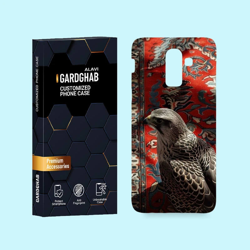 کاور گارد قاب علوی مدل حیوانات مناسب برای گوشی موبایل سامسونگ Galaxy J8 2018