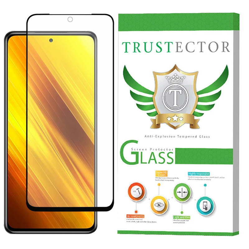 محافظ صفحه نمایش سرامیکی تراستکتور مدل  CAT-Glass مناسب برای گوشی موبایل شیائومی Poco X3
