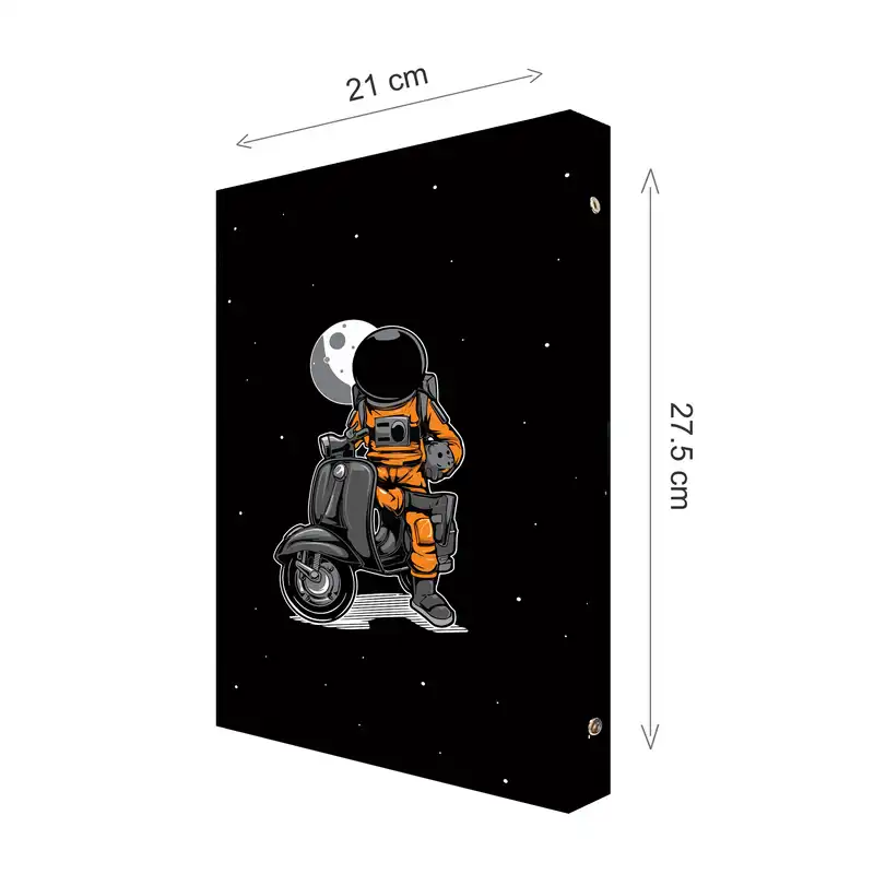 کلاسور پدیده نقش مدل فضا نورد 26 حلقه به همراه تخته شاسی