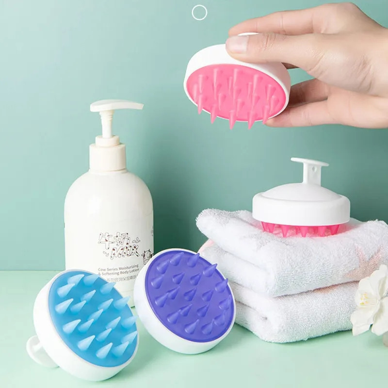 ماساژور دستی سر مدل سیلیکونی کد 01