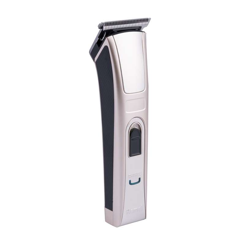 ماشین اصلاح سر و صورت کیمی مدل KM-5017، منبع انرژی باتری قابل شارژ، تکنولوژی اصلاح به صورت برش مستقیم، اندازه اصلاح 0.5 میلی‌متر، مدت زمان شارژ 120 دقیقه و مدت زمان استفاده پس از شارژ 45 دقیقه، به همراه 4 عدد شانه، روغن، قابل شست‌وشو، ضد حساسیت