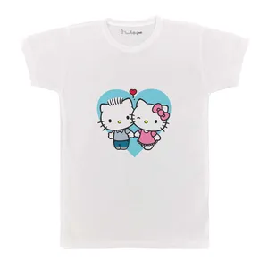 تی شرت بچگانه پرمانه طرح Kitty کد pmt.2441