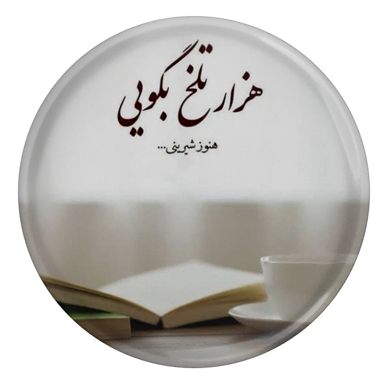 مگنت مدل هزار تلخ بگویی باز شیرینی کد S12187