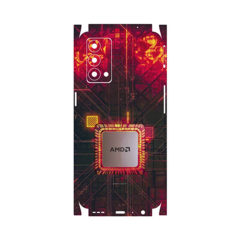 برچسب پوششی ماهوت مدل AMD-Brand-FullSkin مناسب برای گوشی موبایل ریلمی GT Master