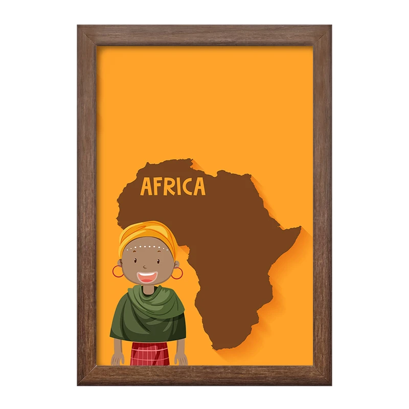 تابلو خندالو طرح آفریقا Africa کد 29823