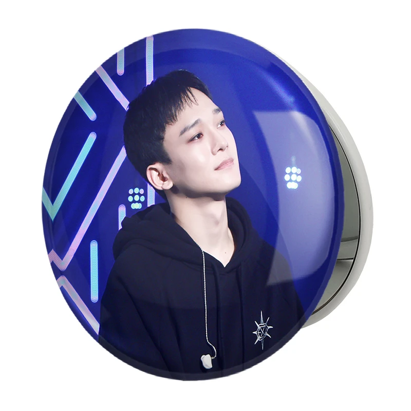 آینه جیبی خندالو طرح چن گروه اکسو EXO مدل تاشو کد 13358 