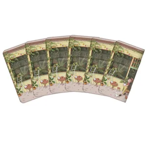 تقویم جیبی سال 1399 چاپ شفق طرح گلفروشی من کد 637 بسته 6 عددی