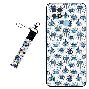 Megafone Devil eye 6464 Cover for Realme C21 With Wrist strap
