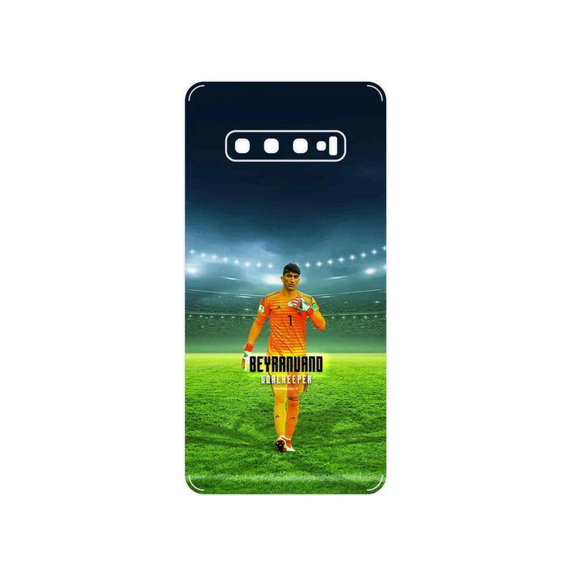 برچسب پوششی ماهوت مدل Alireza Beiranvand مناسب برای گوشی موبایل سامسونگ Galaxy S10 Plus