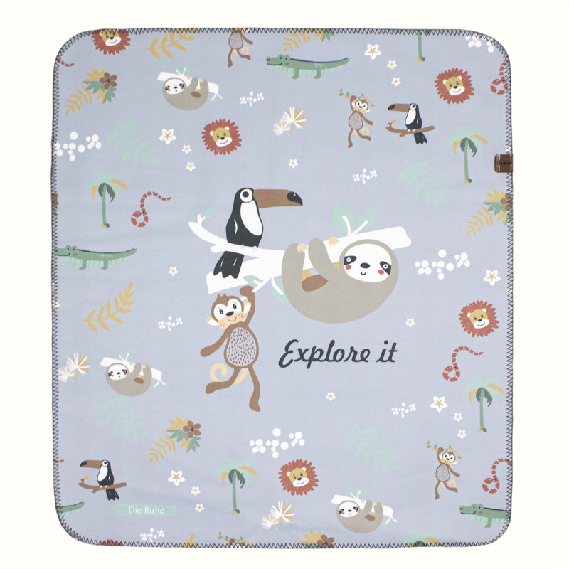 زیرانداز تعویض نوزاد دی روحه مدل جنگل