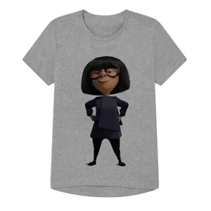 تی شرت آستین کوتاه پسرانه مدل مرد کوتوله کد SH14 رنگ طوسی