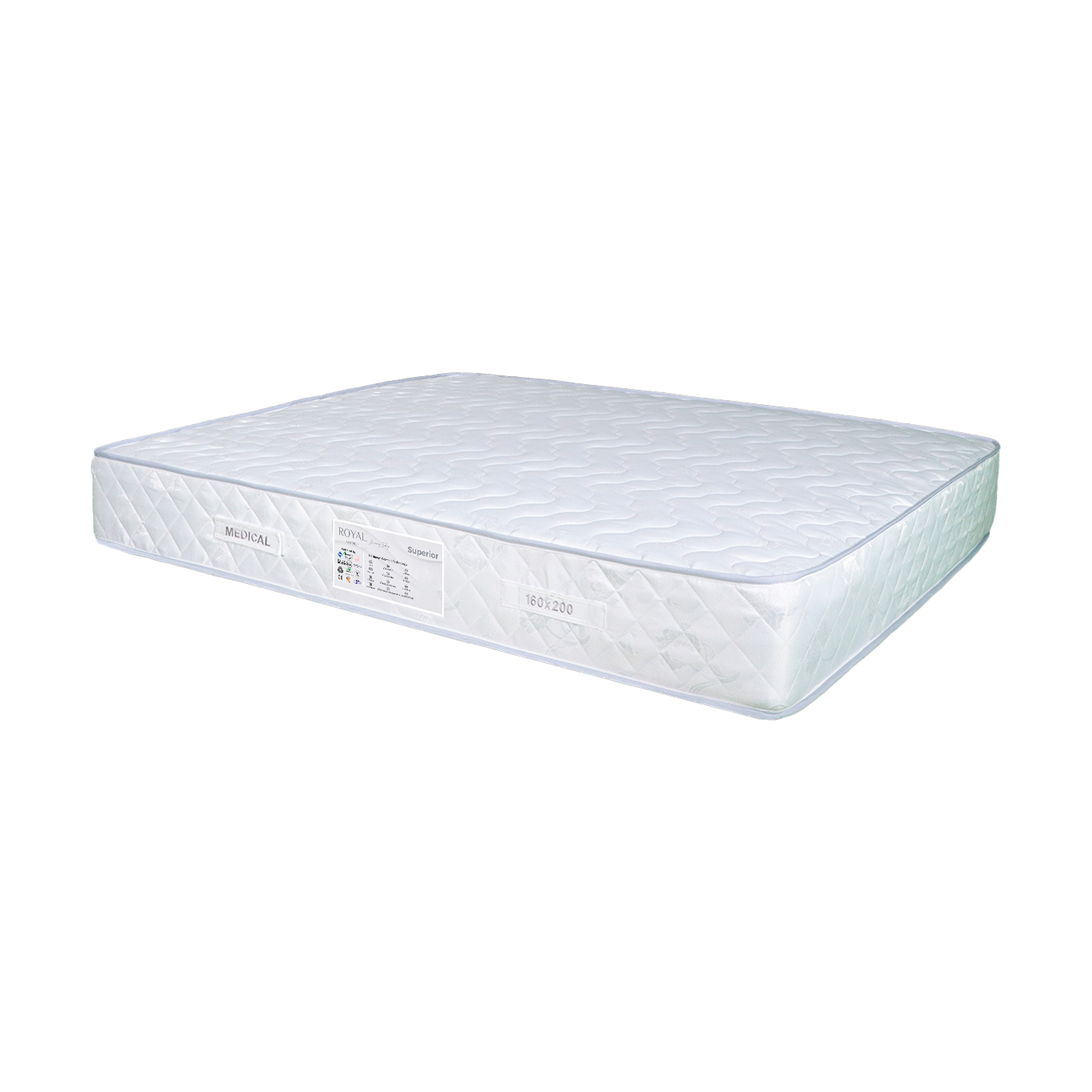 تشک رویال مدل مدیکال کد 05 دو نفره سایز 200×160 سانتی متر