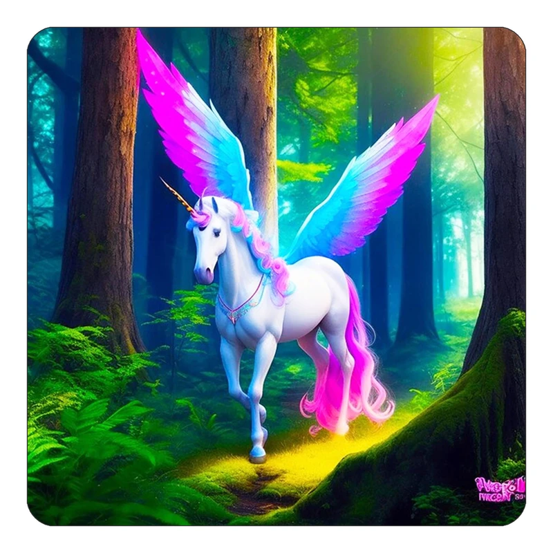 مگنت کاکتی طرح اسب تک شاخ و یونیکورن مدل mp29350