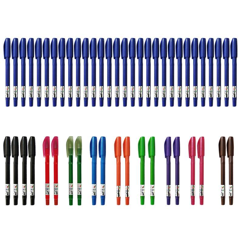 خودکار فابل مدل آریان 10 رنگ بسته 50 عددی