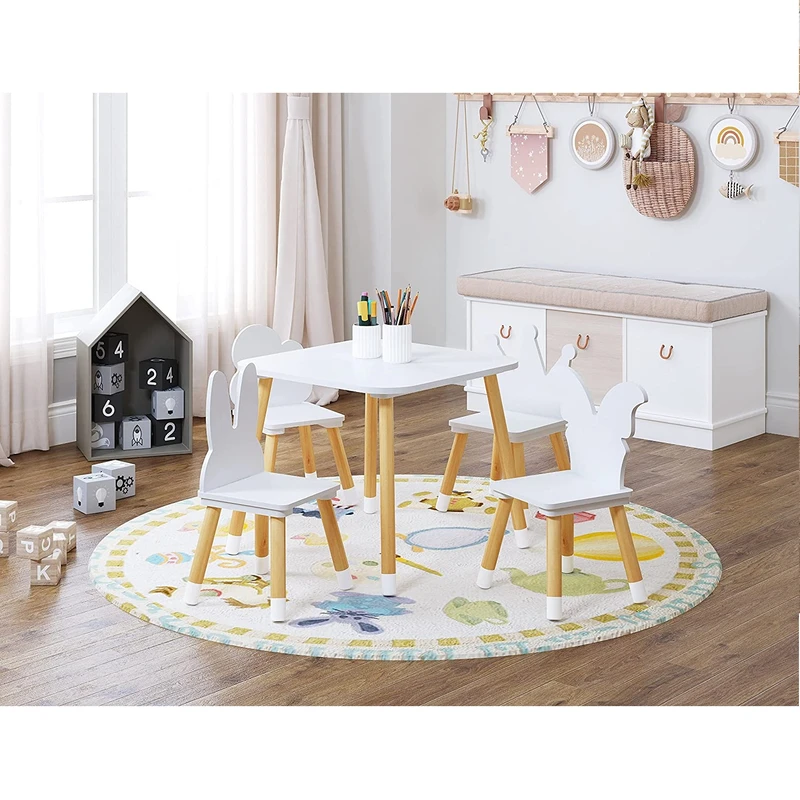 عکس شماره 4 : ست میز و صندلی کودک مدل پروانه