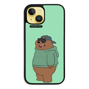 AKAM AMCWA15-BARE BEAR4 Cover For Apple iPhone 15