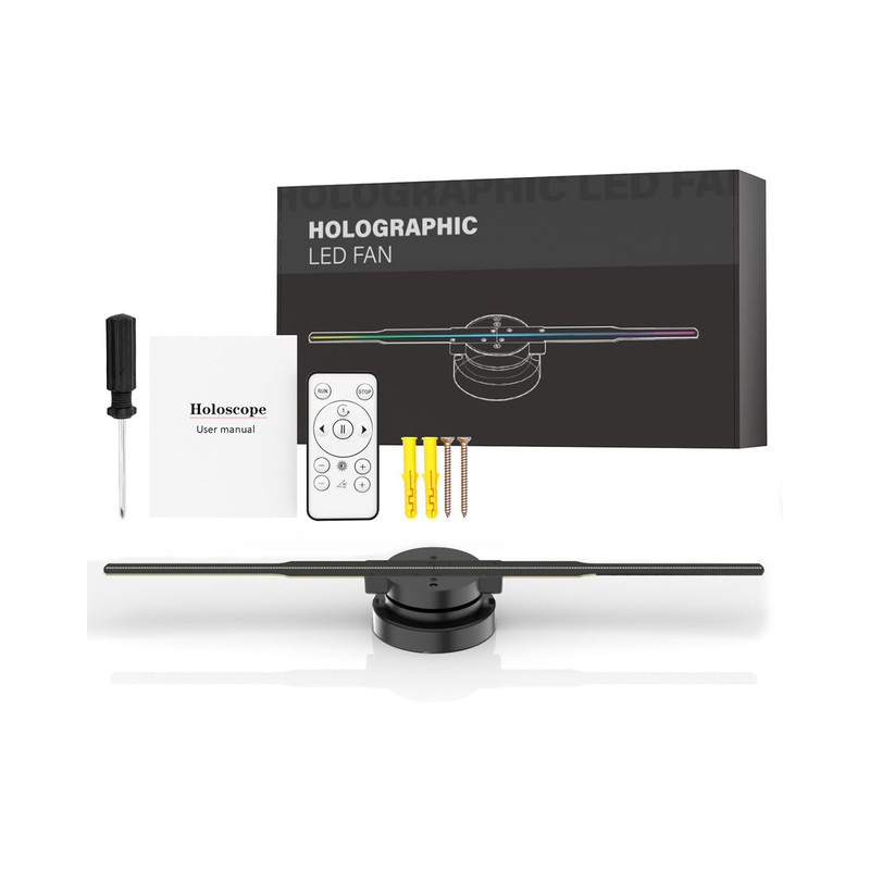 دستگاه LED هولوگرافی مدل هولوگرام فن سه بعدی p42