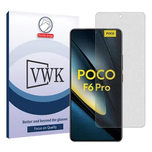 VWK Tough model matte screen protector suitable for Xiaomi Poco F6 Pro mobile phone