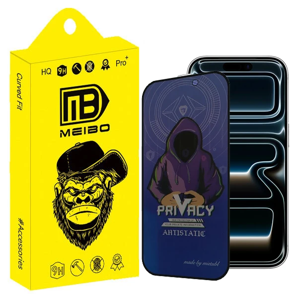 محافظ صفحه نمایش حریم شخصی میبو مدل Mietubl Cover مناسب برای گوشی موبایل اپل IPHONE 17 pro max