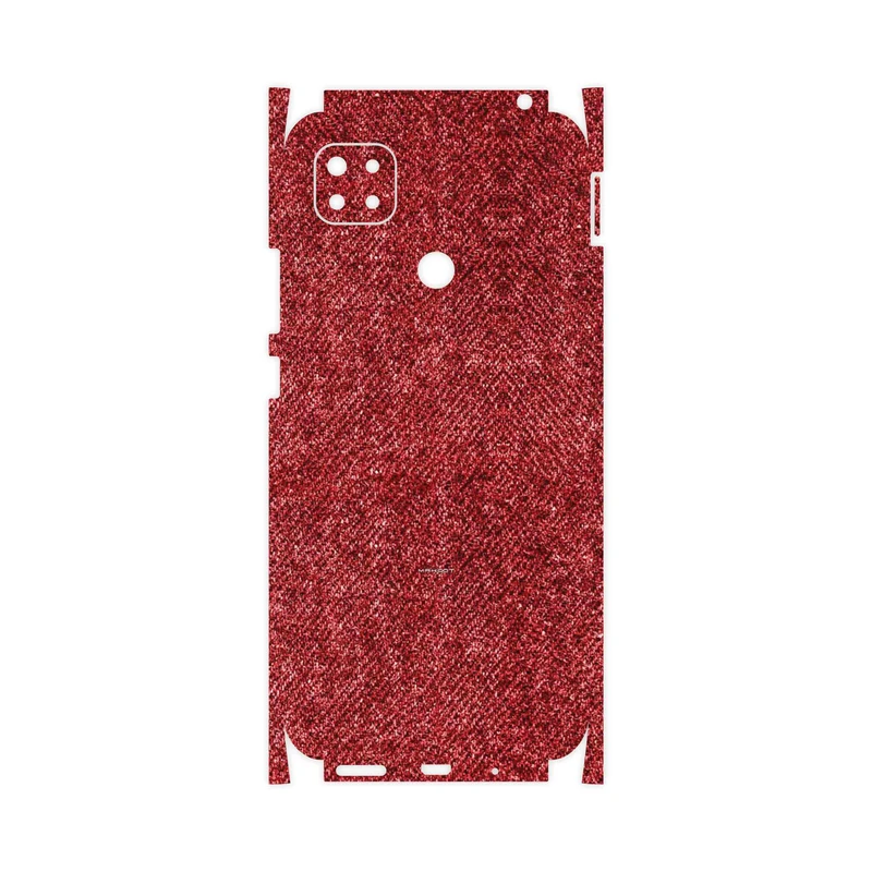 برچسب پوششی ماهوت مدل Fabric Texture 4-FullSkin مناسب برای گوشی موبایل شیائومی Redmi 9 Activ