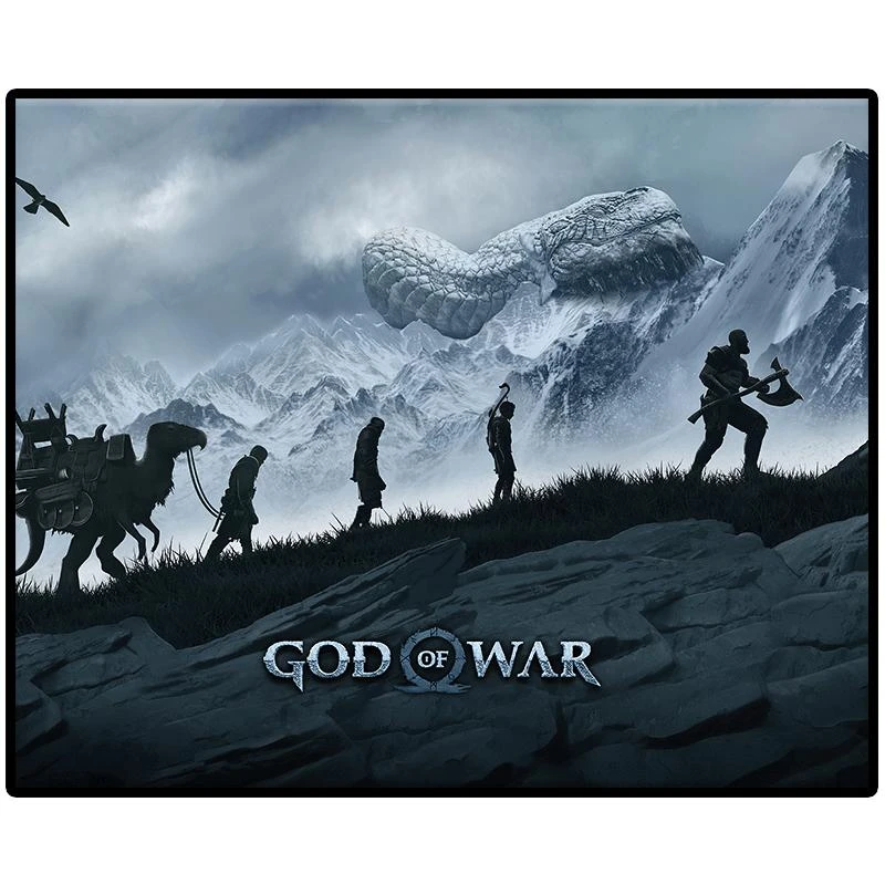  ماوس پد مخصوص بازی طرح god of war مدل PH-13118