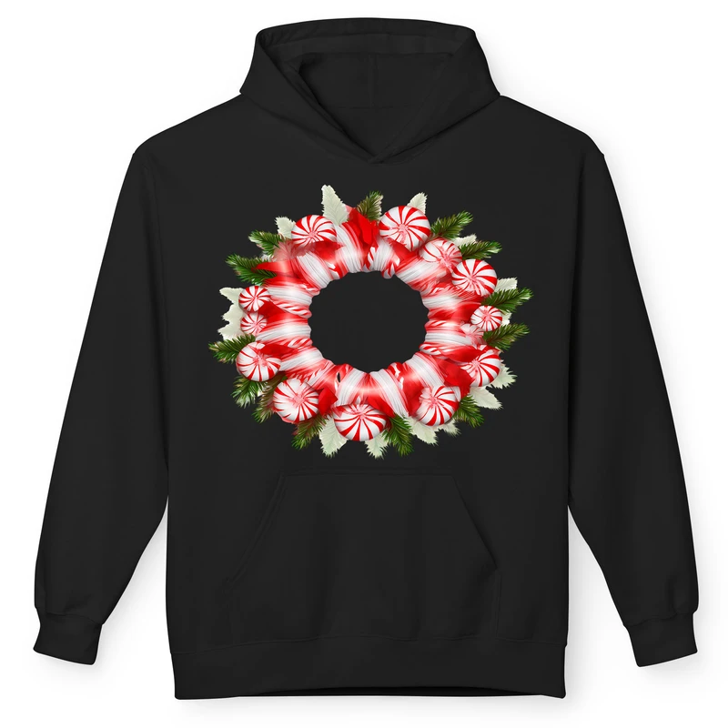 هودی زنانه پاد آفرین مدل کریسمس کد 65 طرح گل