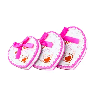 جعبه هدیه طرح قلب مدل P31-40 مجموعه 3 عددی