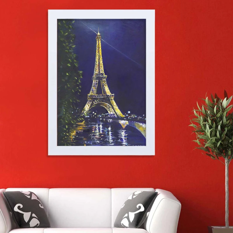 تابلو گالری استاربوی طرح برج ایفل مدل هنری HL276