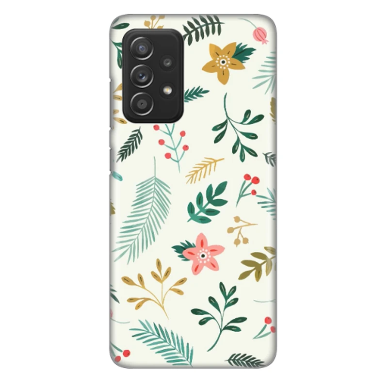 کاور طرح گل و برگ کد DIMO-036 مناسب برای گوشی موبایل سامسونگ Galaxy A52s / Galaxy A52 