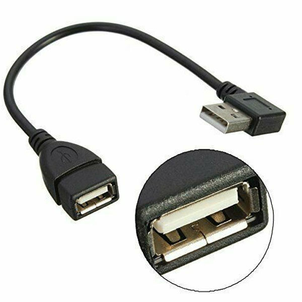 کابل افزایش طول USB2.0 مدل Degree90 Right طول 0.3 متر