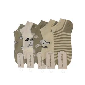 جوراب دخترانه  کد 01005 بسته 5 عددی