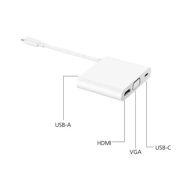 هاب 4 پورت USB-C هوآوی مدل MateDock 2 AD11