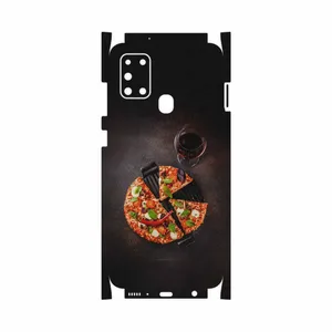 MAHOOT Pizza-FullSkin Cover Sticker for Samsung Galaxy A21s