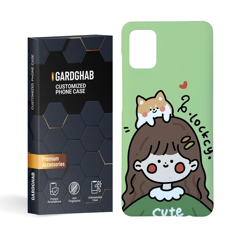  کاور گارد قاب مدل دخترانه مناسب برای گوشی موبایل سامسونگ galaxy a51