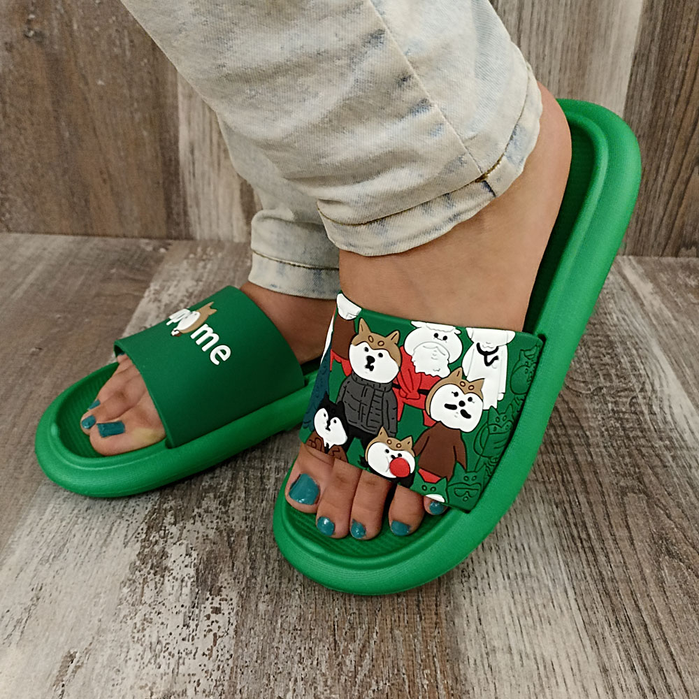 دمپایی پاپا مدل ویشکا کد 1496-GN