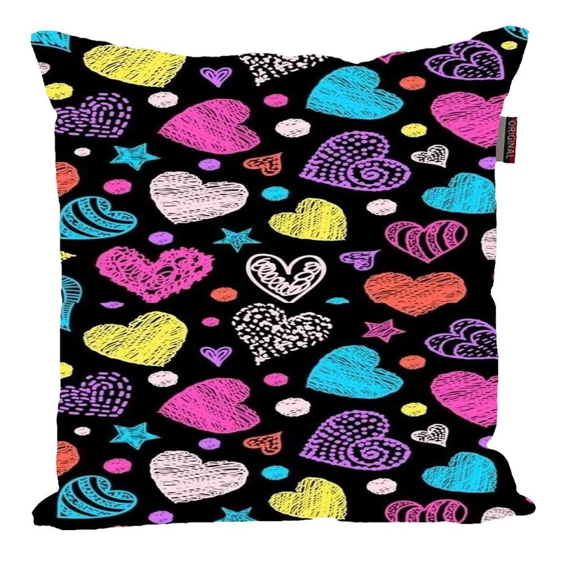 کوسن پاد آفرین مدل فانتزی طرح قلب کد 02803