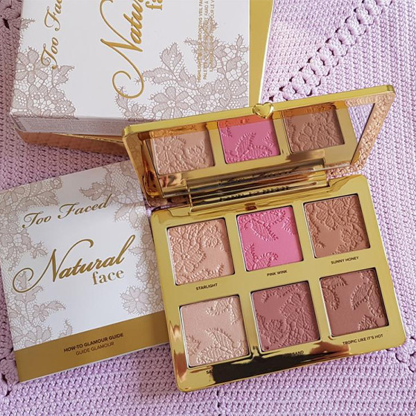 پالت هایلایتر و رژگونه توفیسد مدل Natural