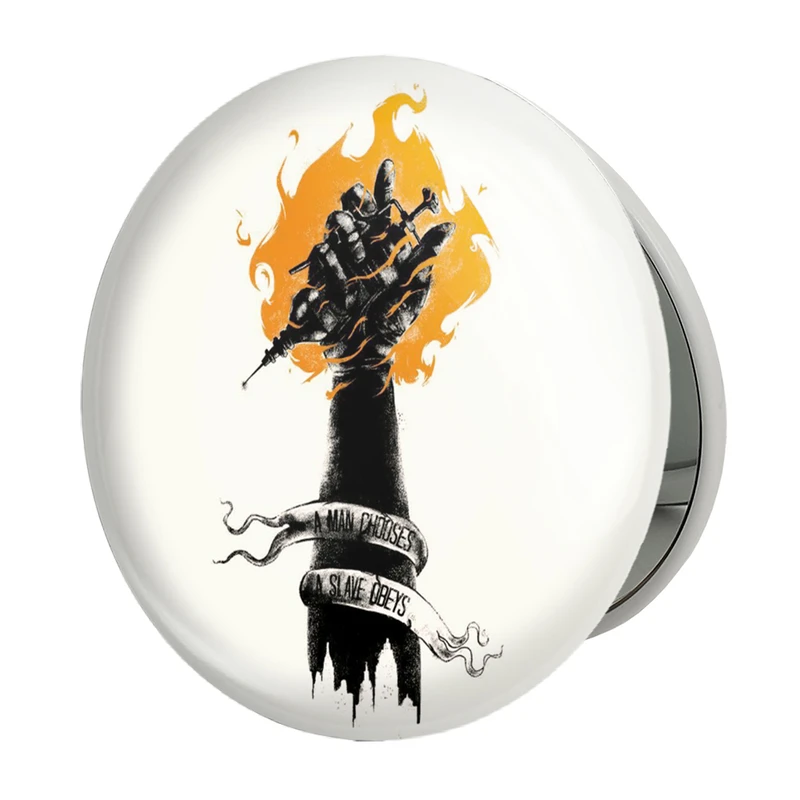 آینه جیبی خندالو طرح بازی بایوشاک (Bioshock) مدل تاشو کد 31344