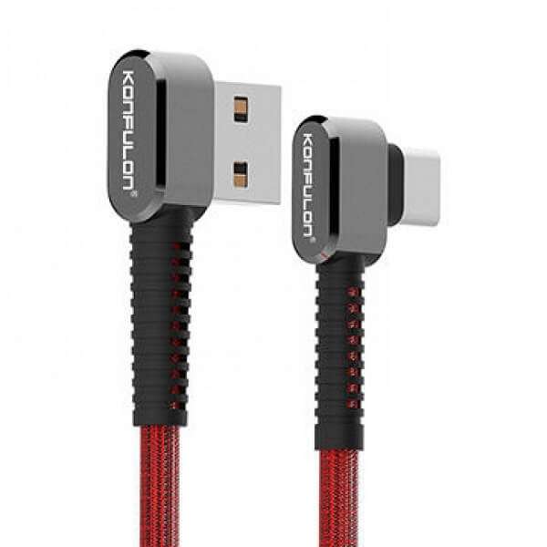 كابل تبديل USB به USB-C كانفلون مدل S75 2021 طول 1 متر