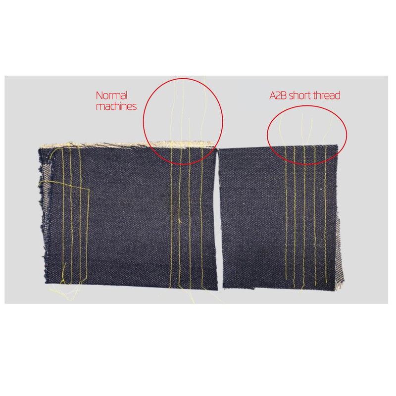 چرخ خیاطی صنعتی راسته دوز جک مدل A2B به همراه میز و پایه